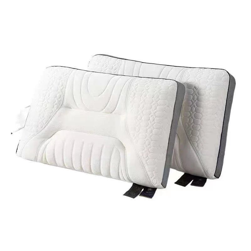 Adult Comfort Pillow Core Helps Sleep High Elasticity Pillow Breathable Fluffy Soft Safe Latex Pillow Rectangular Pillow