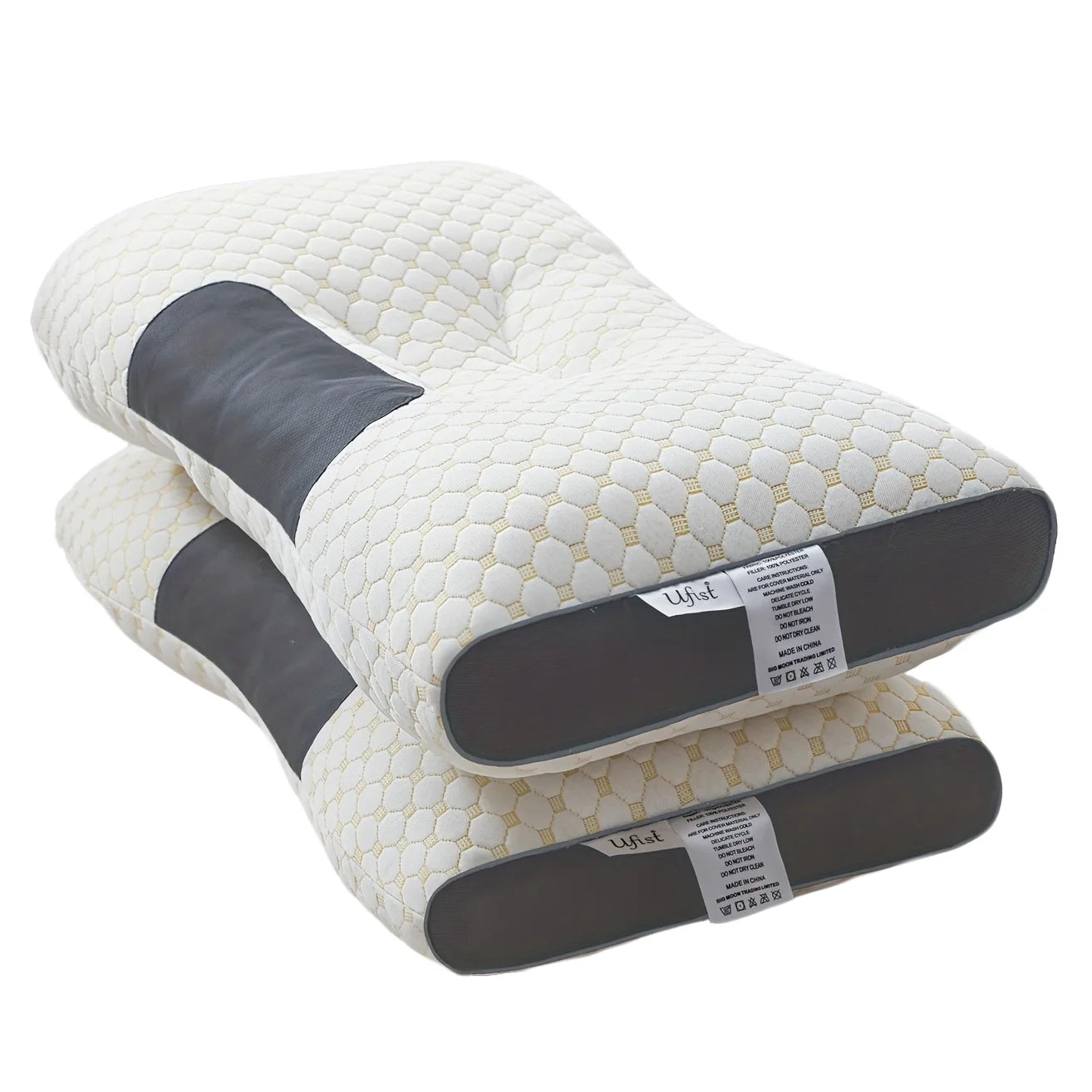 2-Pack Cervical Pillow Limited Time Offer - Ergonomic Orthopedic Support, High-Quality Pillow Core, Perfect Black Friday & Chri