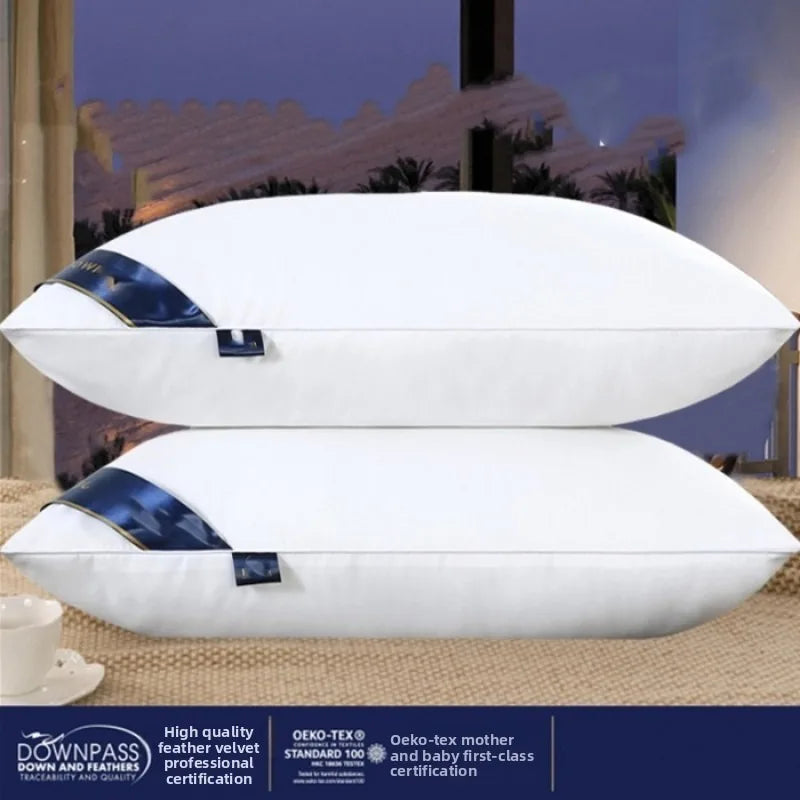 Hotel Pillows Specifically Designed for Cervical Spine Protection and Sleep Aid Home Use Dormitory Single Pillow Core