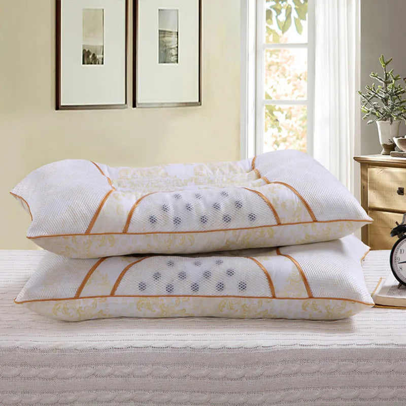 Chinese medicine cassia physiotherapy magnetic therapy pillow bed sleep protection cervical spine pillow core Prevent stiff neck