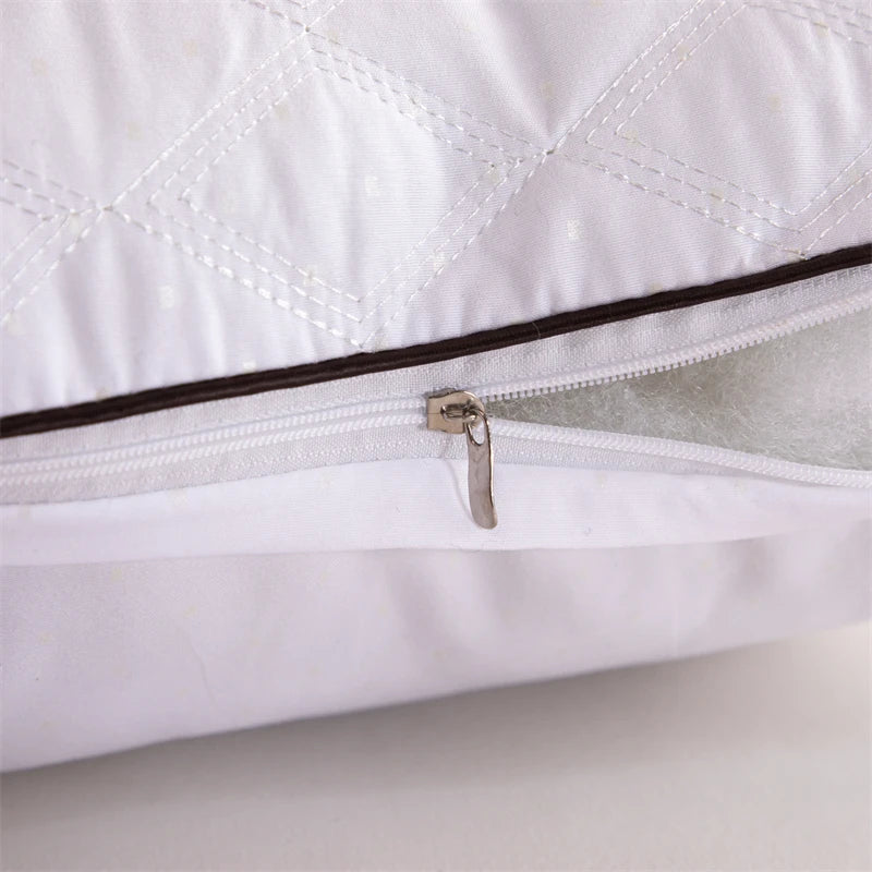 White Pillow Core Home Soft Filling Cushion 48x100/48x120/48x150/48x180 Lengthen Pillows Quilted Sleeping Cushions almohada