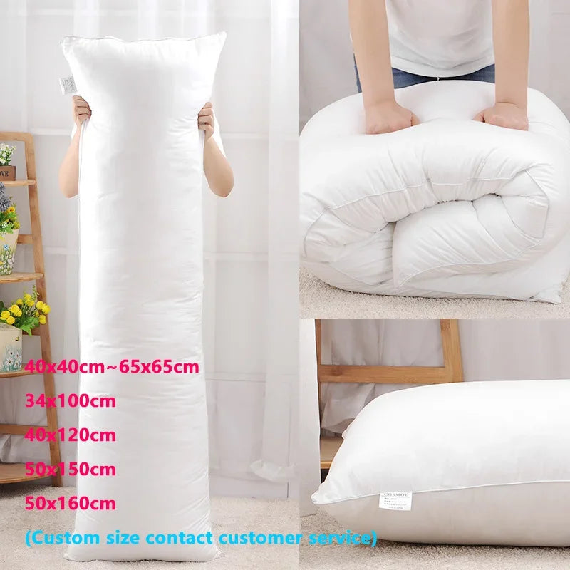 50x150/50x160CM Dakimakura Hugging Body Pillows Inner Anime Long Pillow Core Men Women Pillow Home Use Cushion Dropship